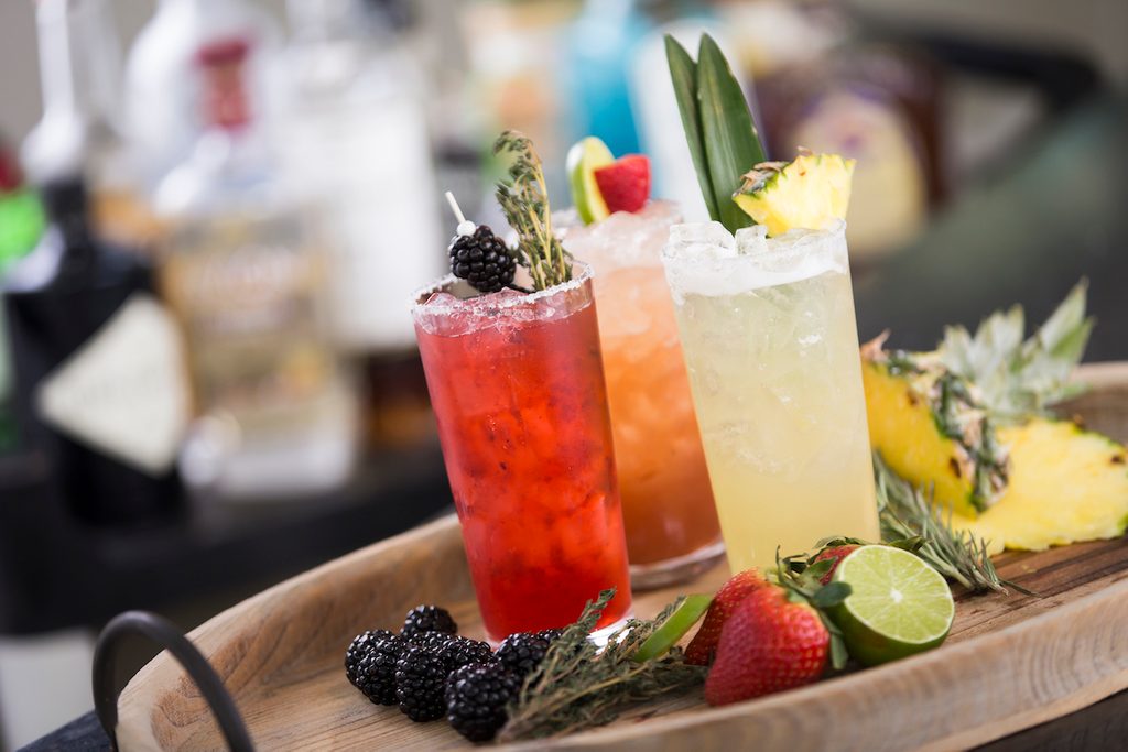 Drinks on a Tray