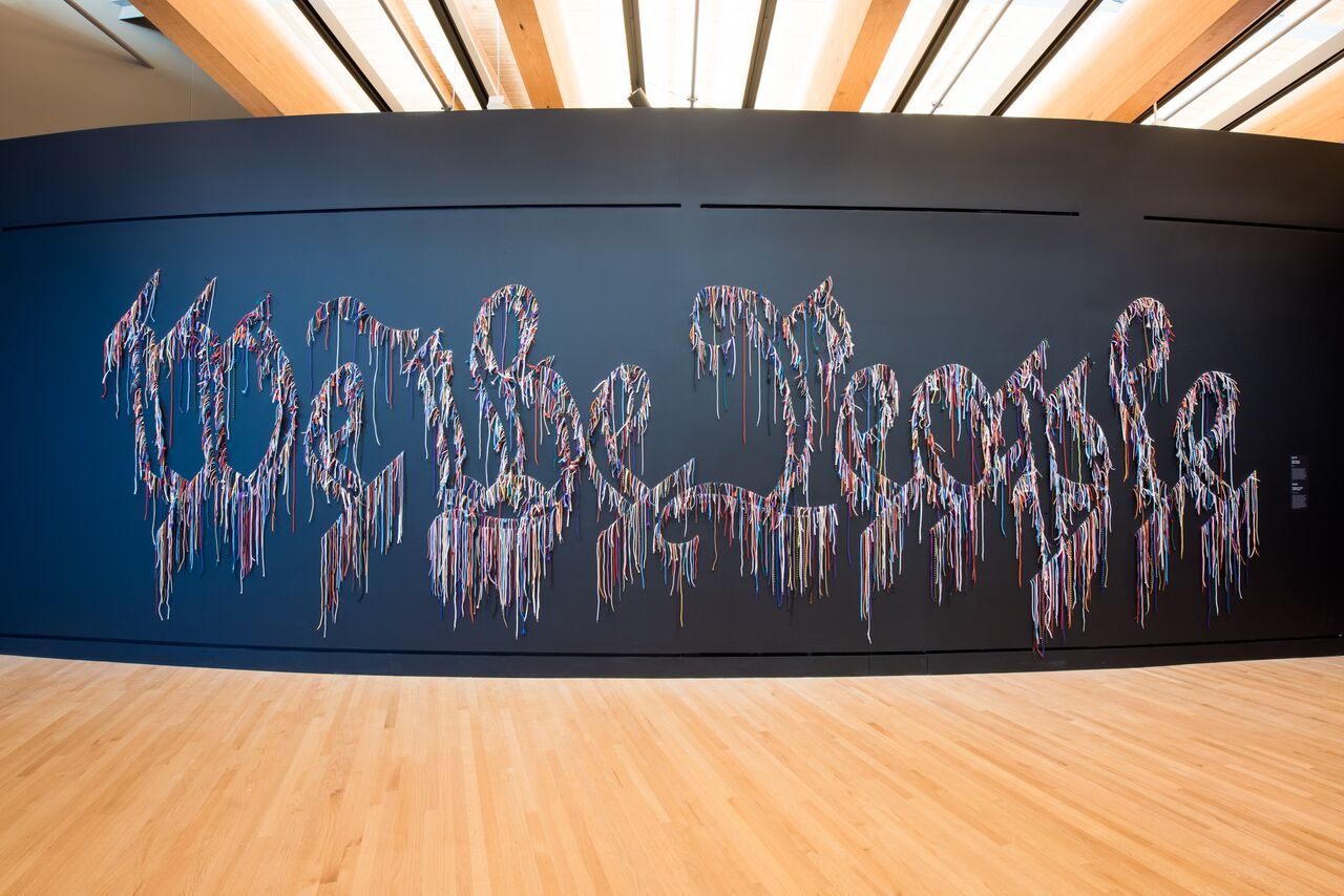 Wall display of 