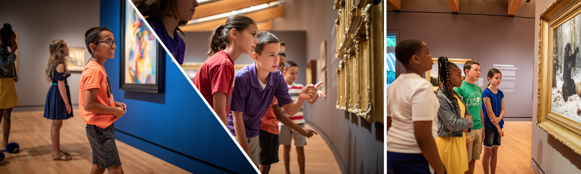 Children in museum